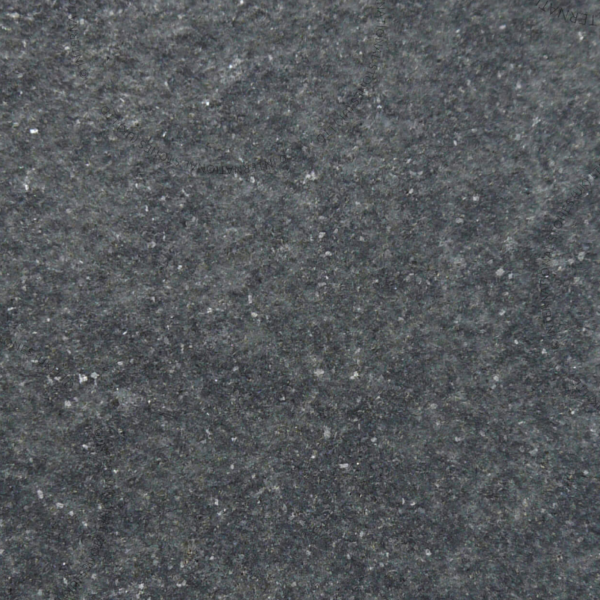 Jet Black Flamed Granite